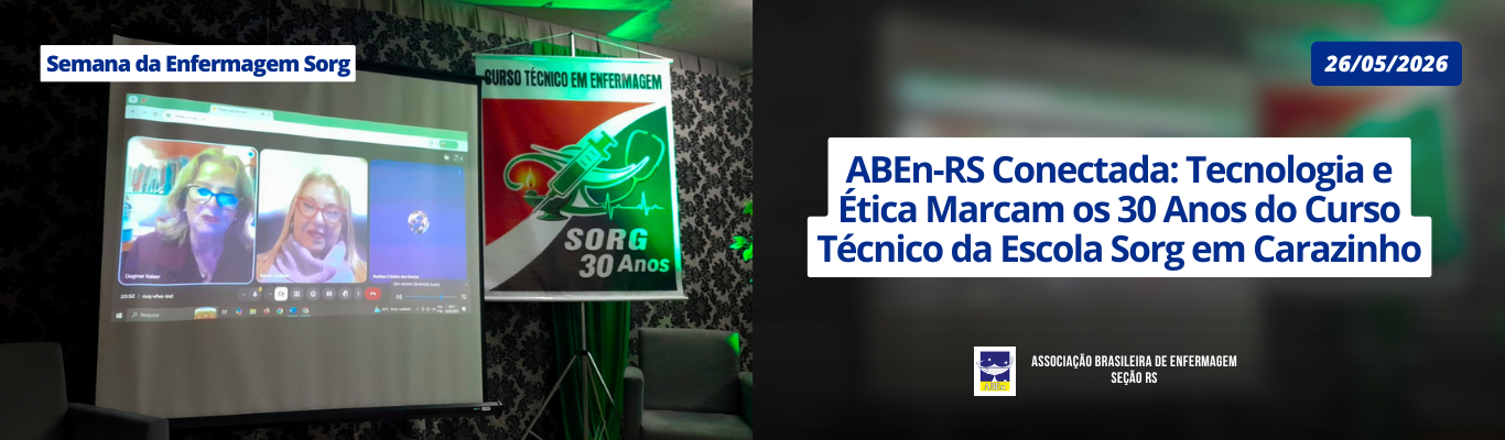 ABEn-RS Conectada: Tecnologia e Ética Marcam os 30 Anos do Curso Técnico da Escola Sorg em Carazinho